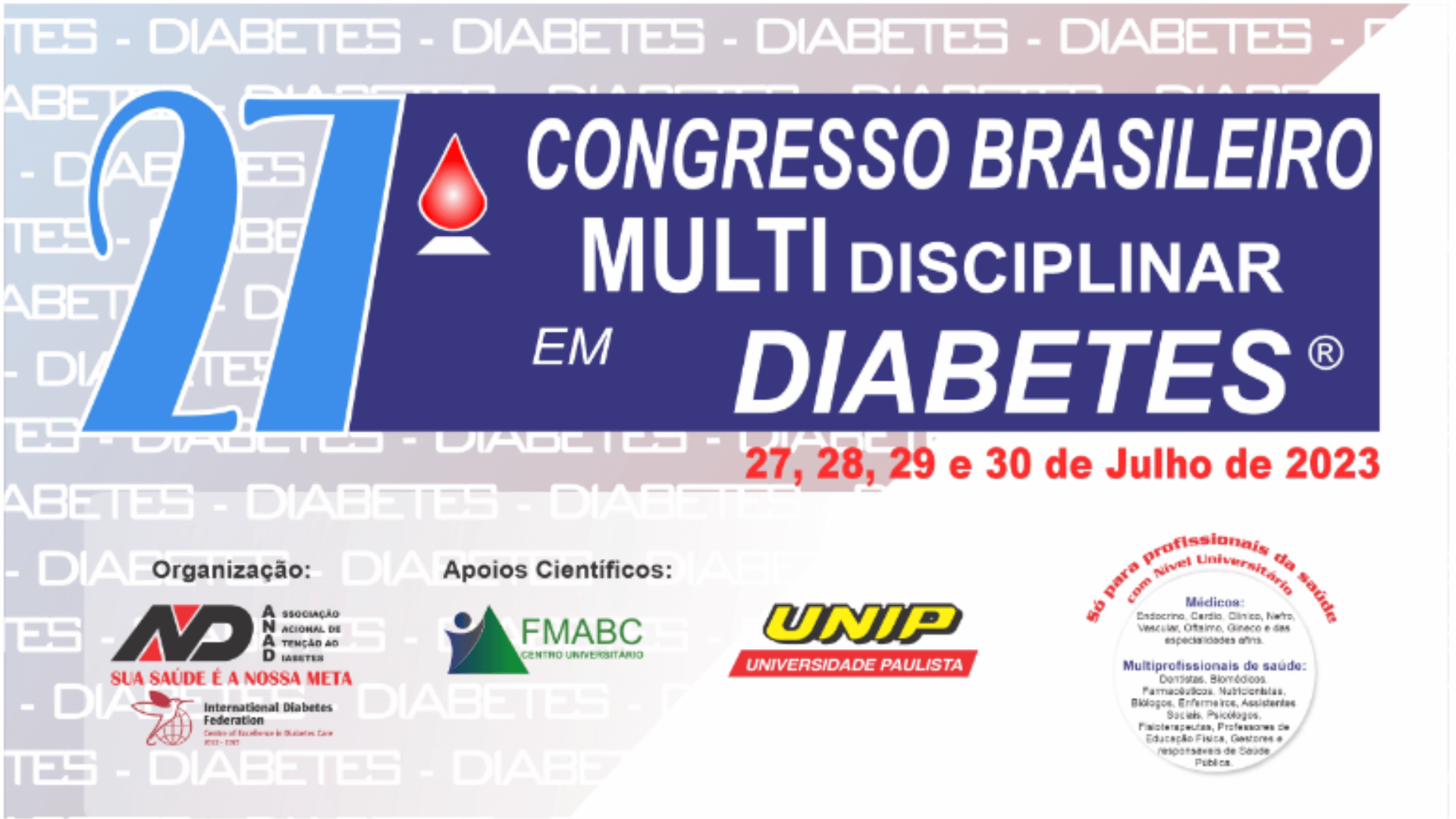 27 congresso Diabetes